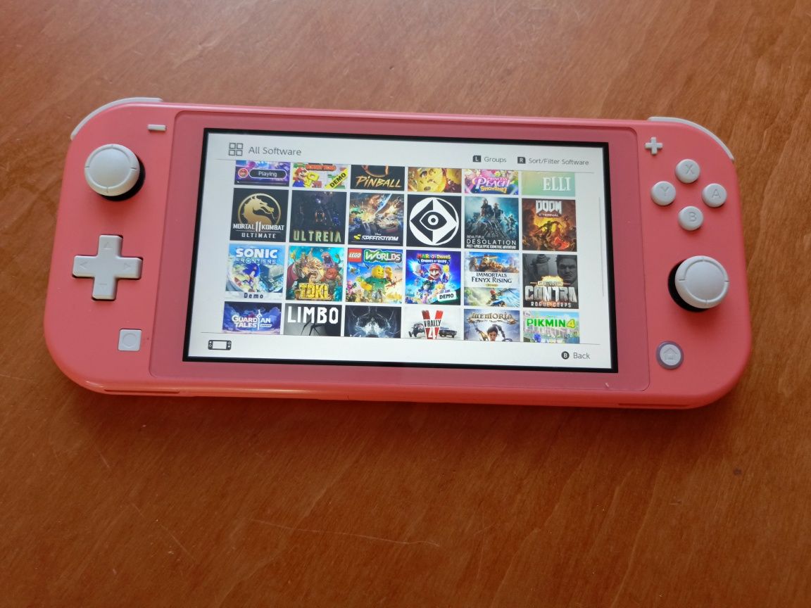 Nintendo switch lite zamiana