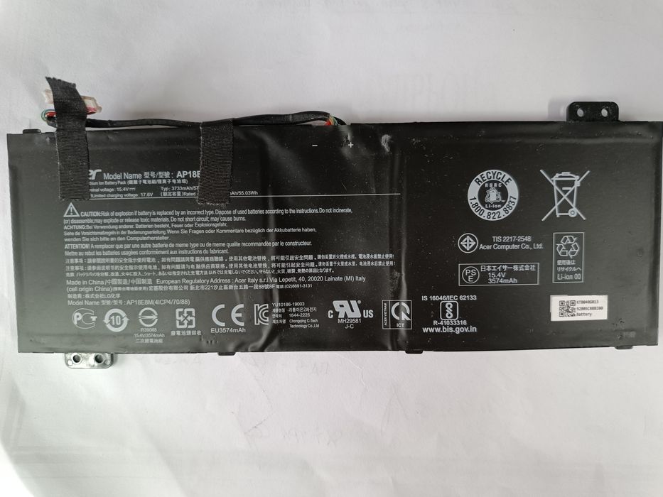 nitro 5 AN515-54 (разборка)