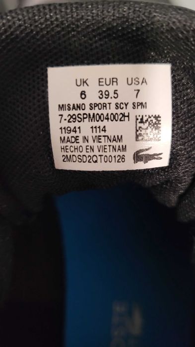 Sapatos desportivos para homem Tam 39,5