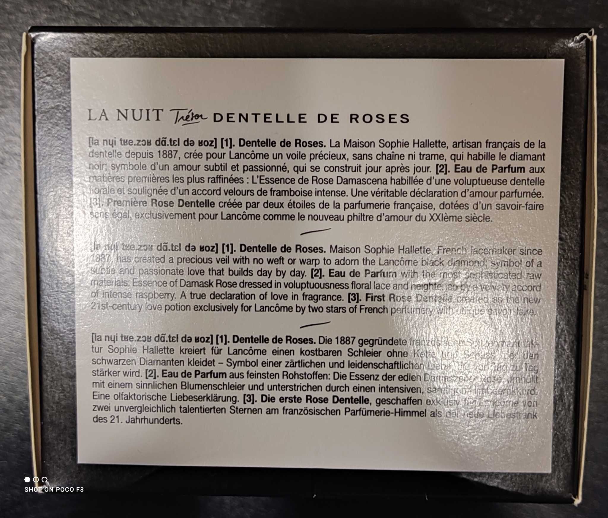 LANCÔME La Nuit Trésor Dentelle De Roses EdP woda perfumowana 50ml