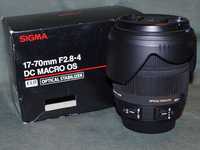 Obiektyw Sigma DC 17-70mm f2.8-4 Macro OS HSM.