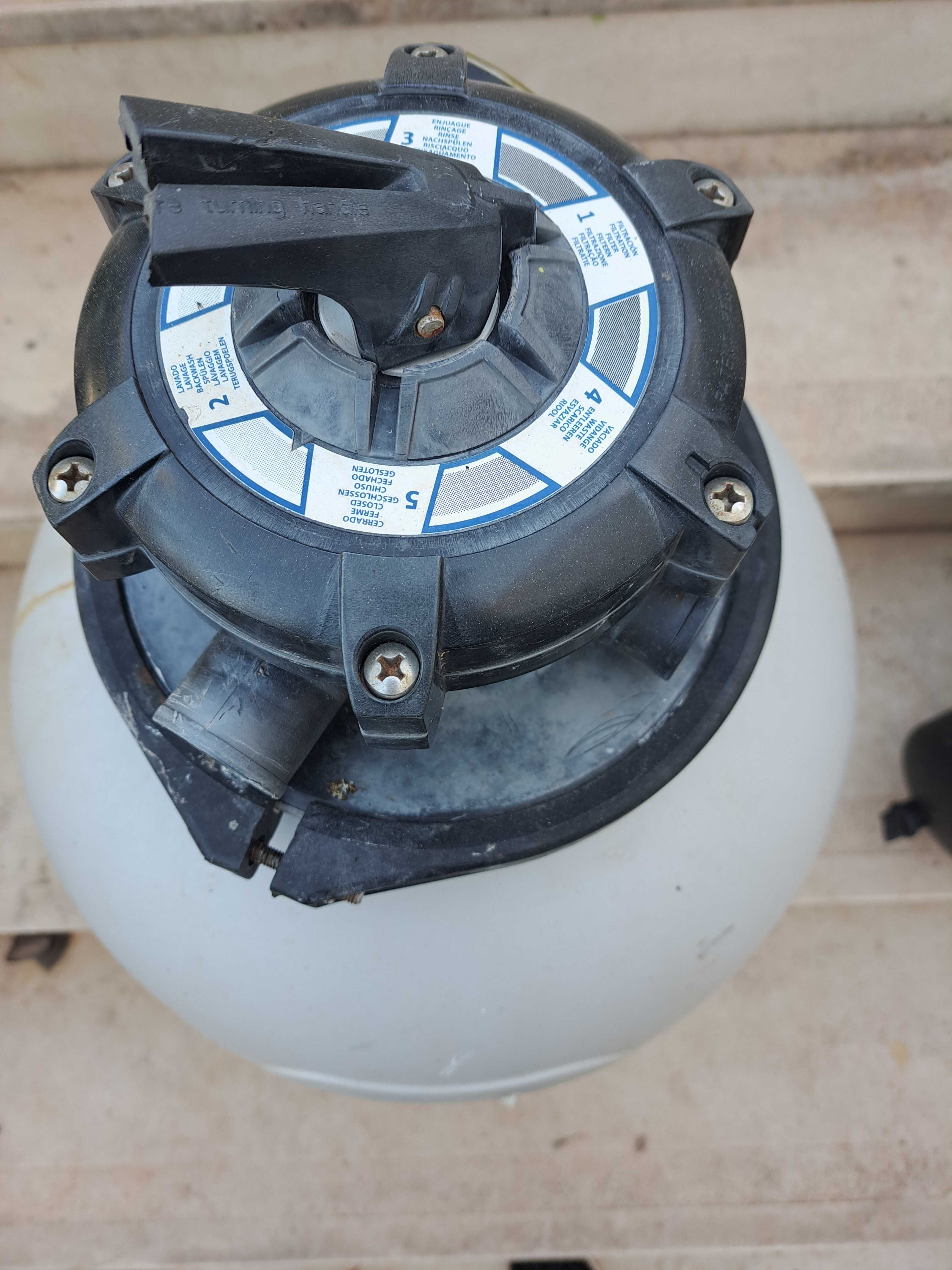 Motor de Piscina e filtro de areia