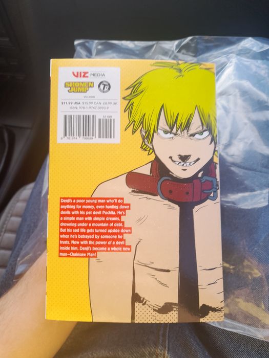 Chainsaw Man манга 1 том. Людина Бензопила