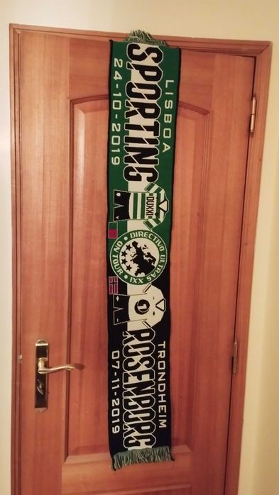 Cachecol - Jogos Sporting -UEFA