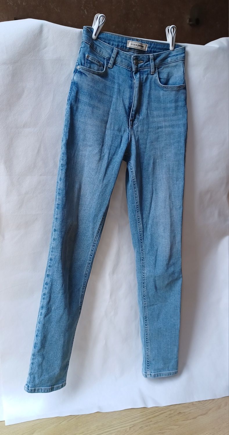 Denim Pimkie porządne jeansy dżinsy spodnie jeansowe 32 XXS 34 XS hit