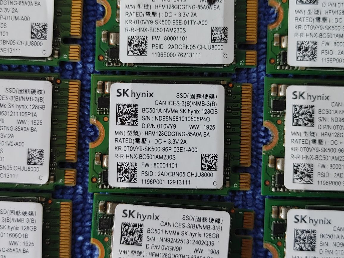 SSD диск SK hynix BC501A 128Gb NVMe PCIe M.2 2230 HFM128GDGTNG 85A0A