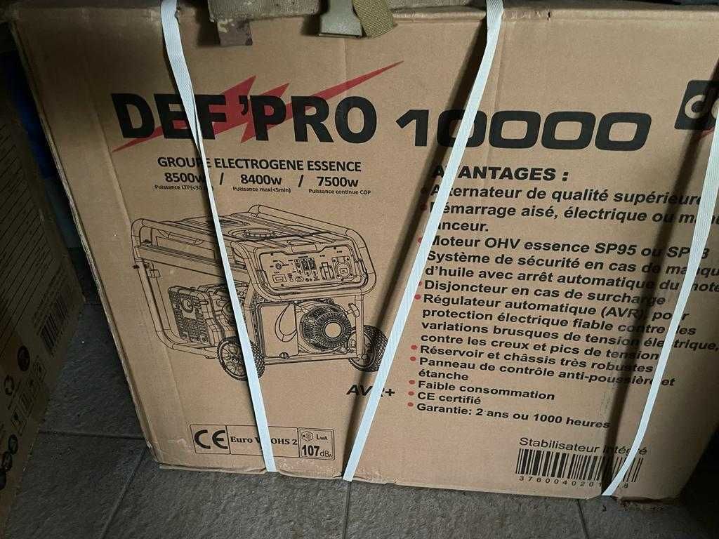 Генератор бензиновий DEF PRO 10000