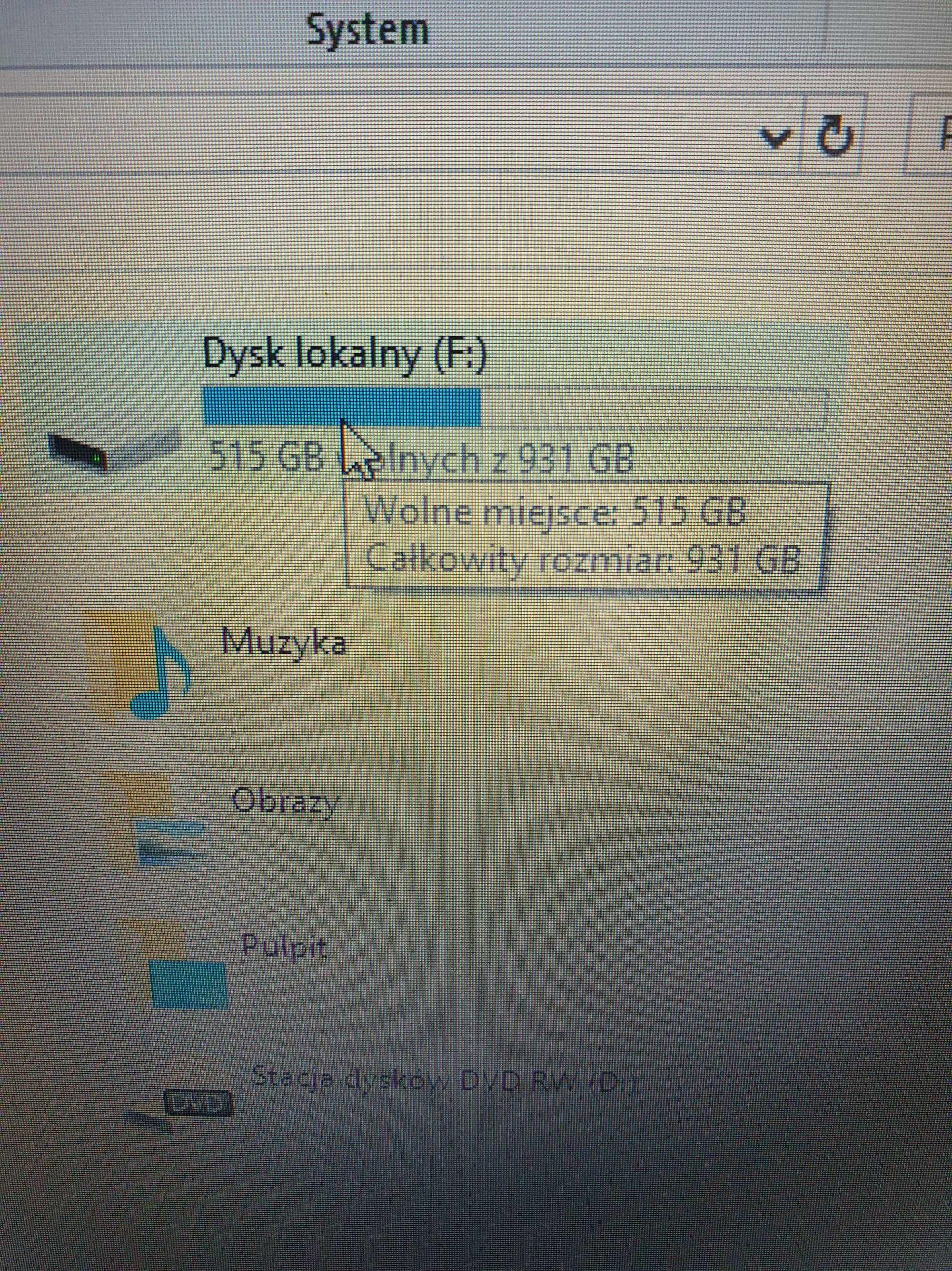 Dysk zewnętrzny 1 TB