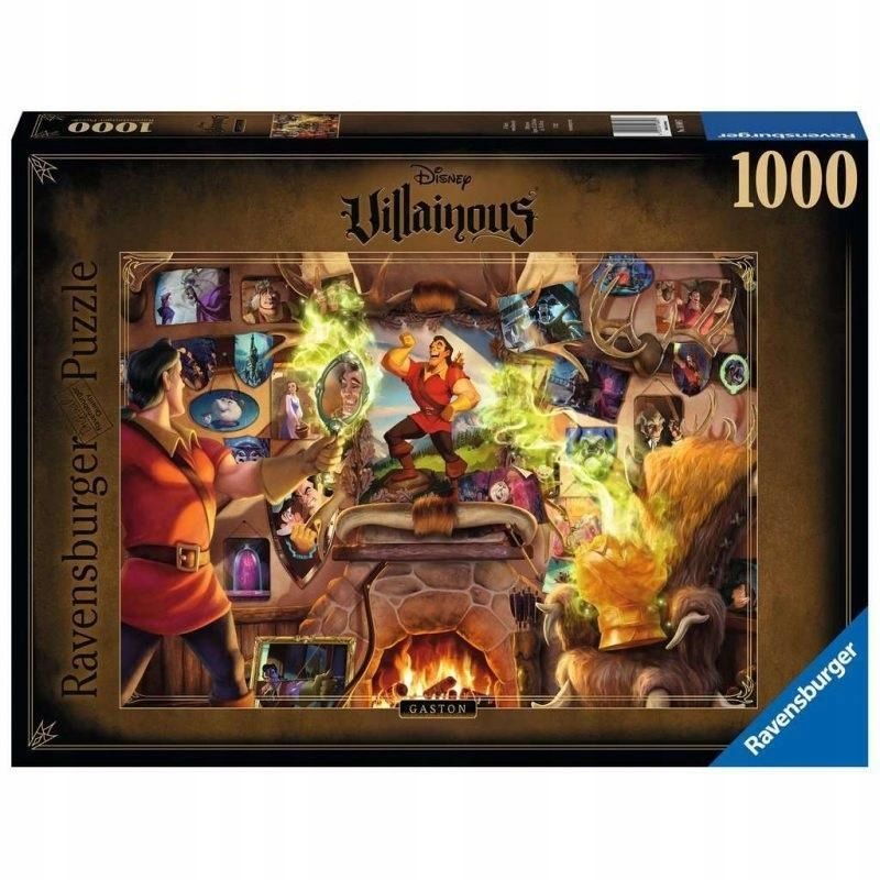 Puzzle 1000 Villainous. Gaston, Ravensburger
