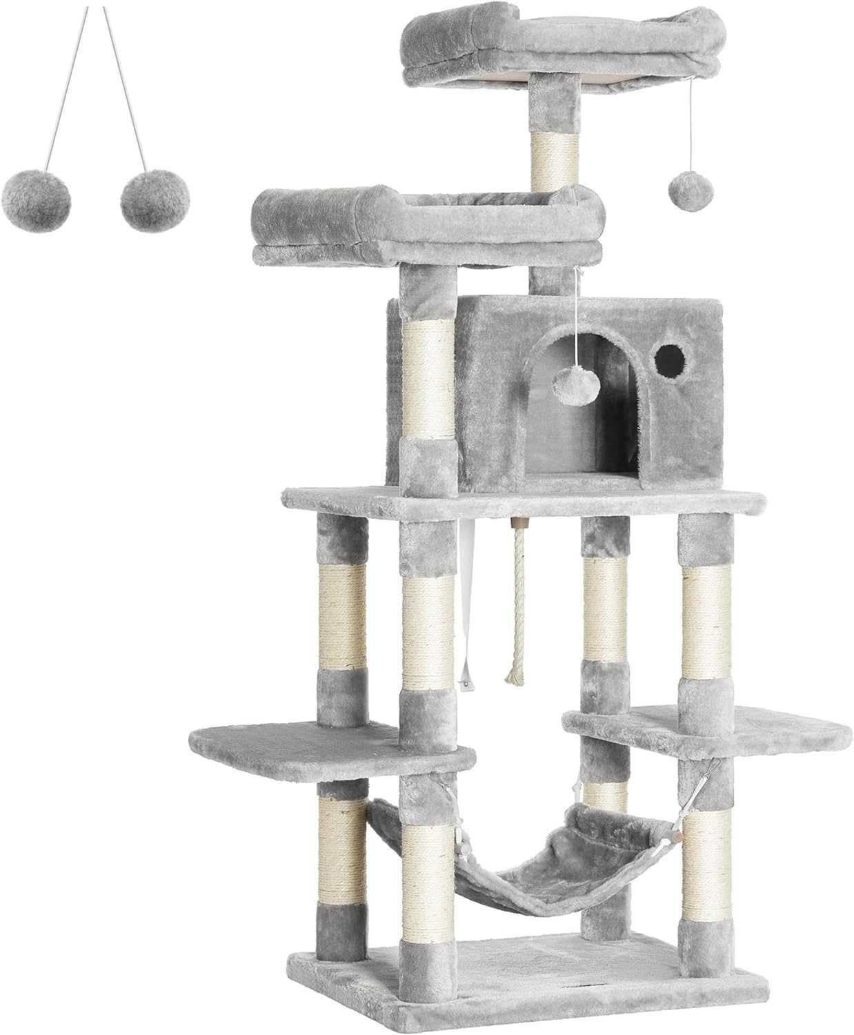 ENVIO GRÁTIS - Árvore para gatos, arranhador de gatos 150cm