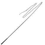 Bat do lonżowania czarny 180 cm – Covalliero