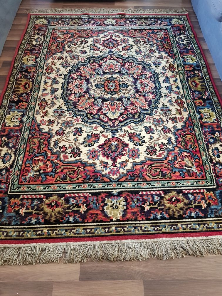 Kilim, wełniany dywan na ścianę  PRL 170x230