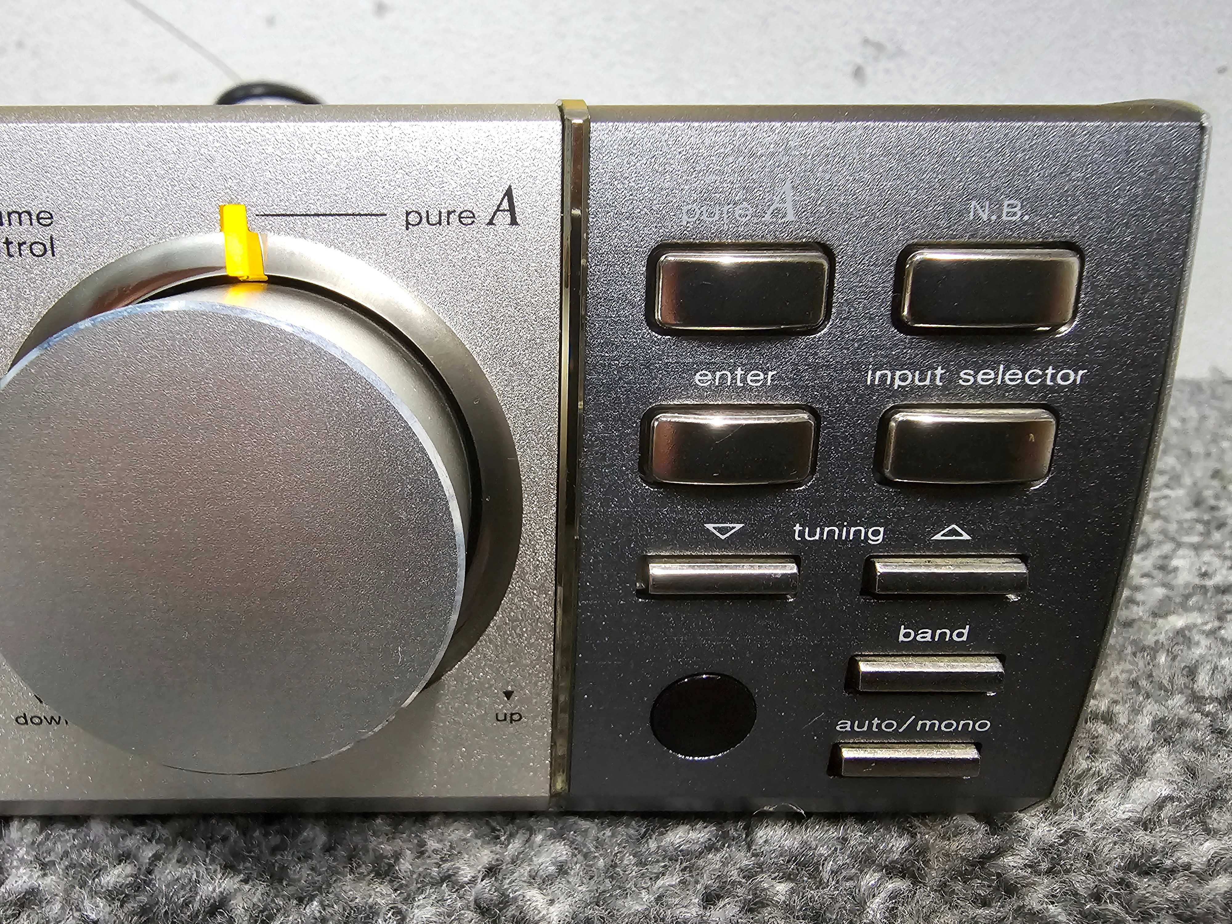 Amplituner stereo Kenwood R-SE7 + pilot, instrukcje. Wysyłka 0 zł.
