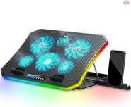 Podkładka chłodząca pod laptopa notebook  ICE blue Led