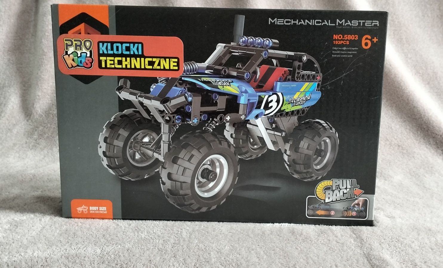 Klocki techniczne Pro Kids Samochód terenowy 6+ / nowe