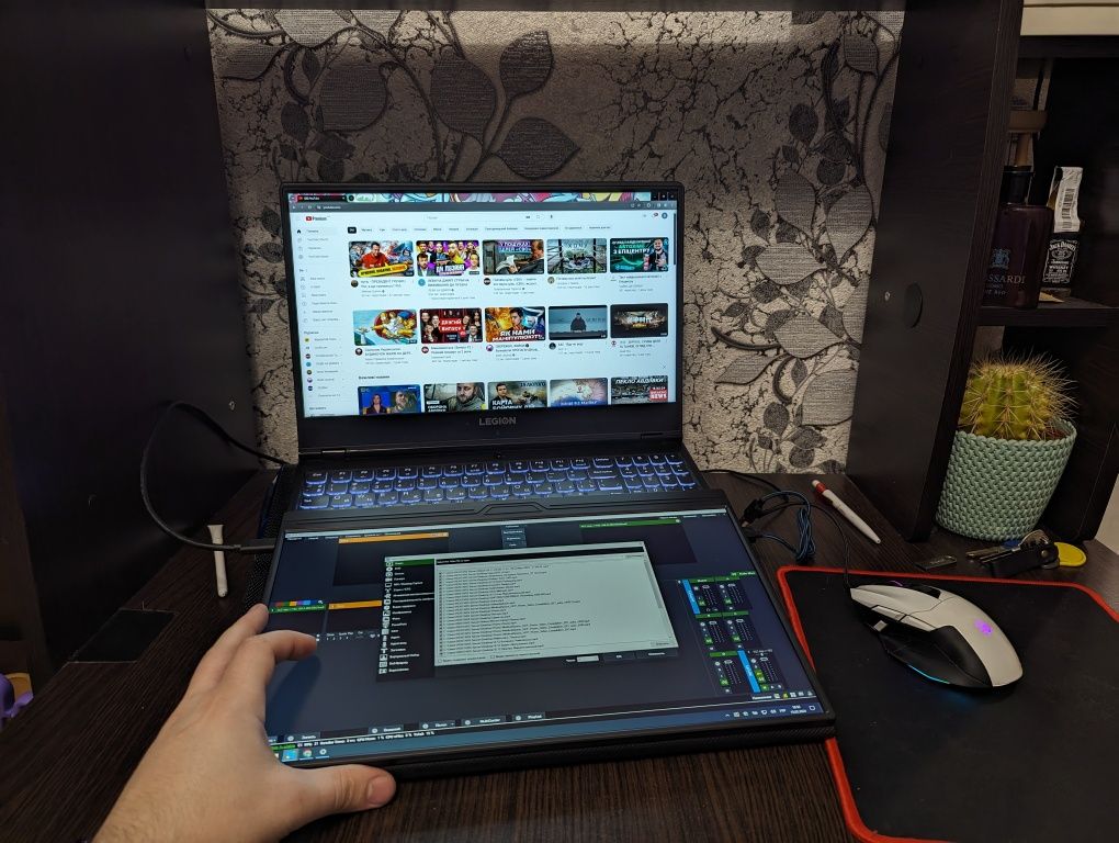 НОВИЙ! СЕНСОРНИЙ! портативний 15" монітор Touch screen