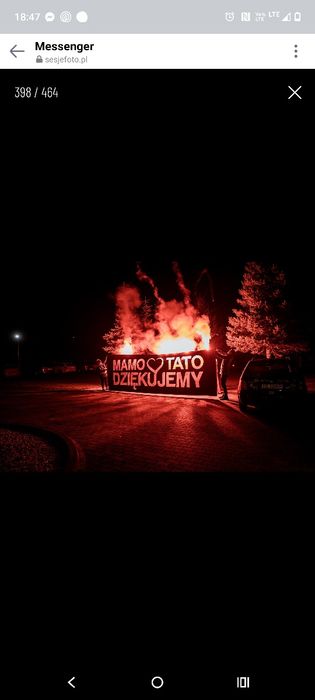 Duży Baner mamo tato