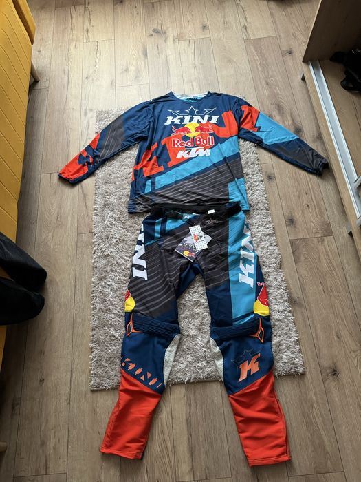 Strój Ktm spodnie koszulka na cross XL kini Fox
