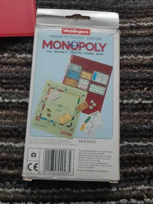 Monopoly magnetyczna edycja kieszonkowa