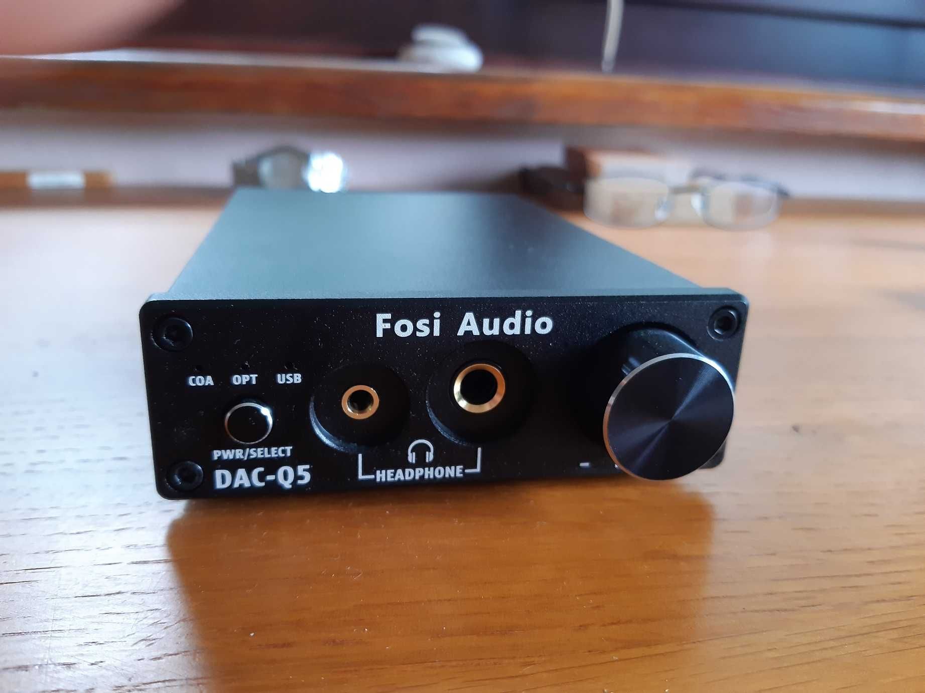 Stacjonarny DAC/Wzmacniacz Słuchawkowy (DAC/AMP) Fosi Audio Q5