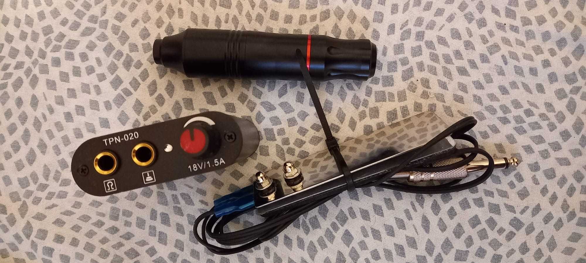 Máquina de tattoo- Kit profissional de prática tatuagem