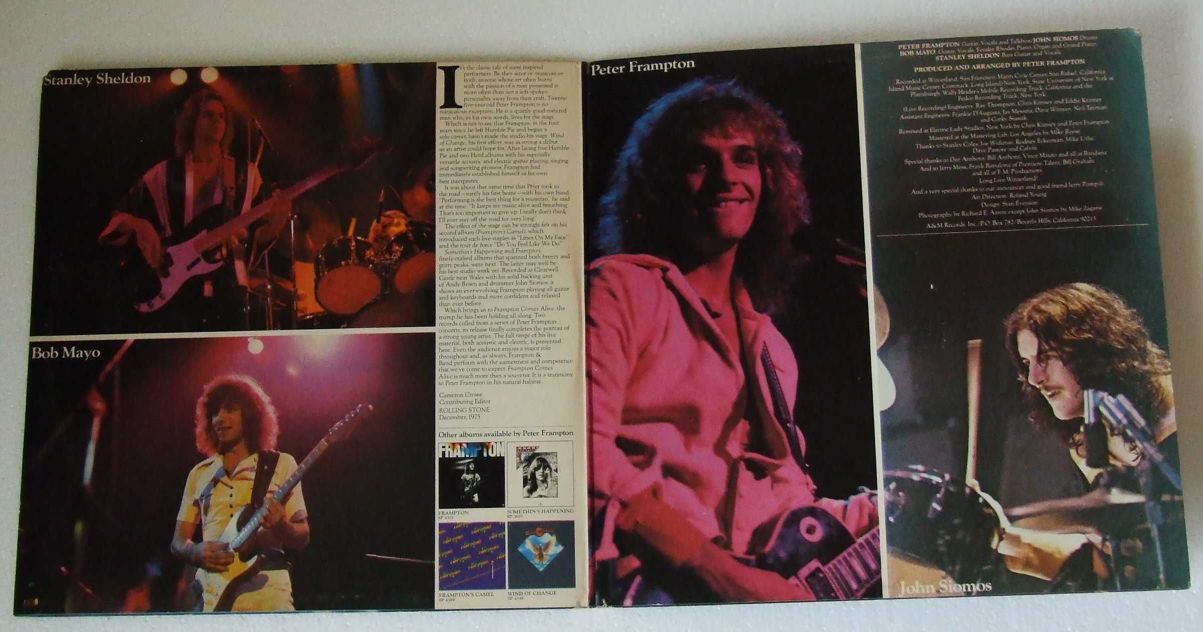 Peter Frampton – Frampton Comes Alive! 2x LP