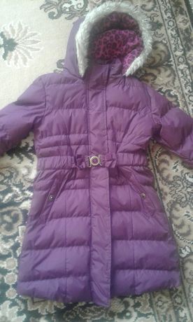 Пальто куртка курточка деми демисезонная евро зима для девочки 140