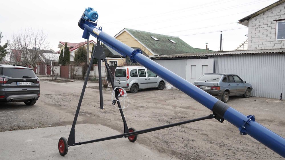 Гвинтовий конвейєр, шнековый погрузчик, транспортер сыпучих, шнек