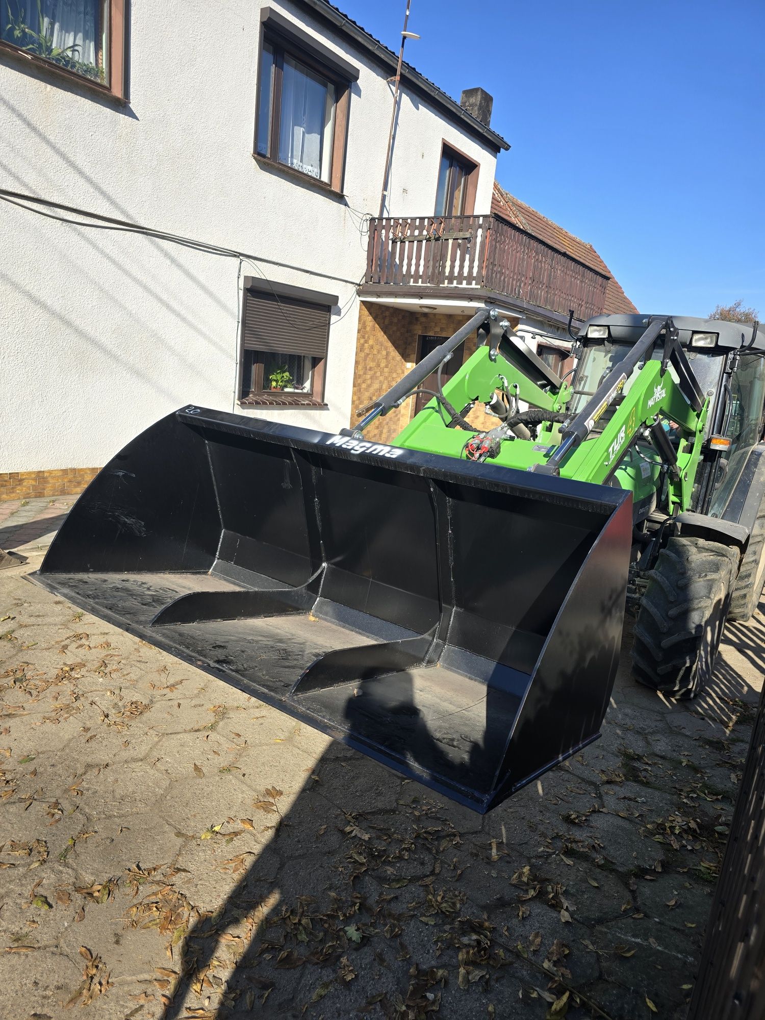 8mm Blacha łyżka objętościowa do tura jcb.