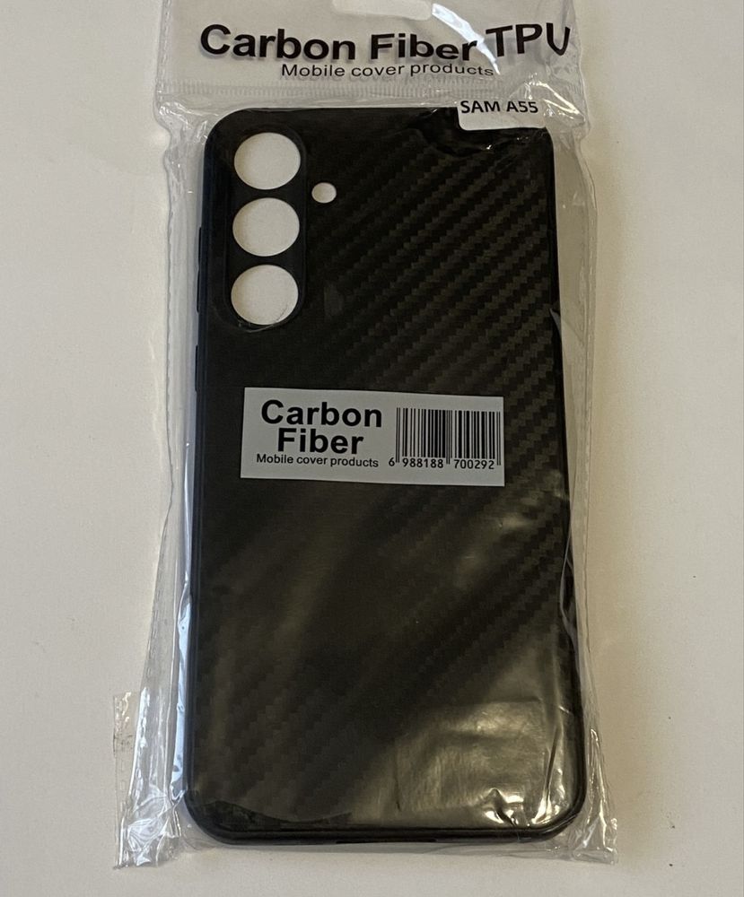 Чехол Samung A55 Carbon Захисний