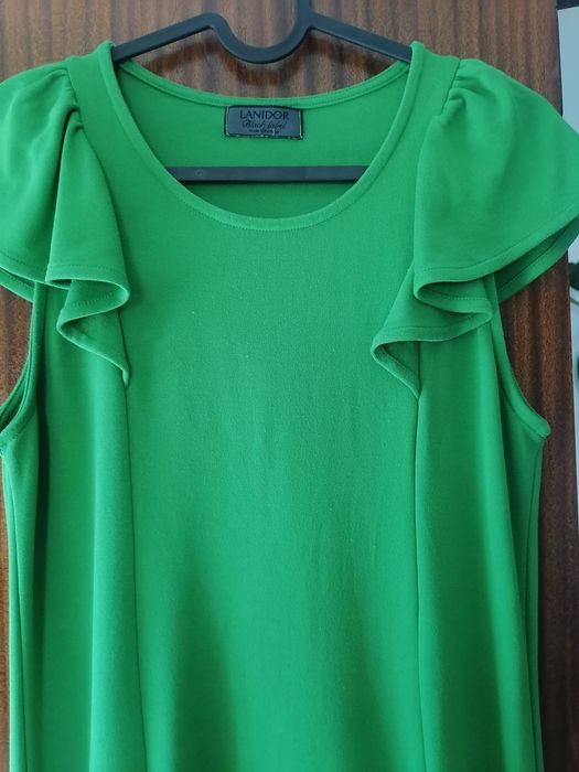 Vestido verde T. L Lanidor