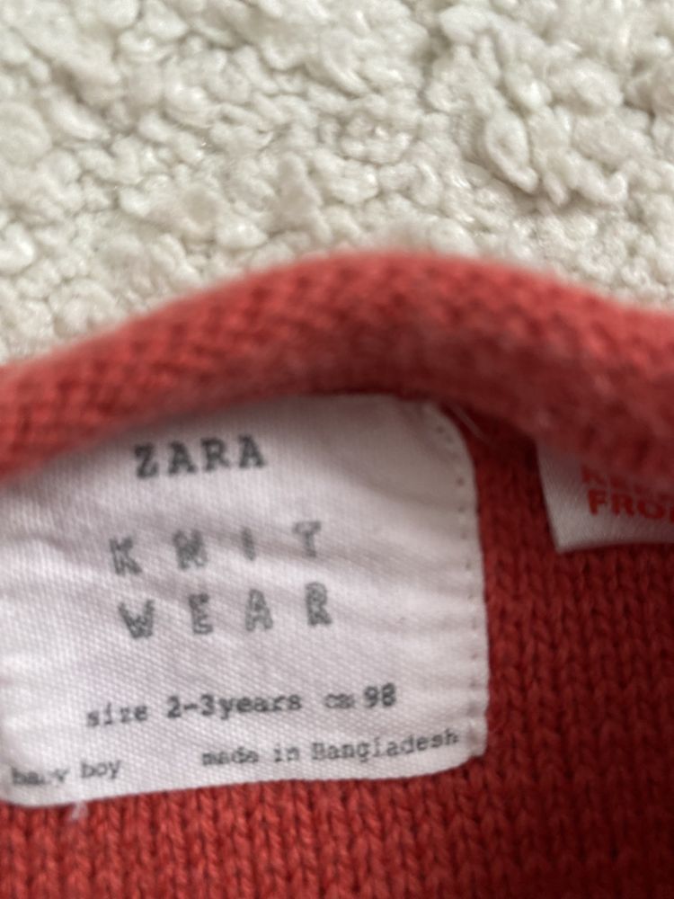 Sweterki Zara 2-3 lata r. 98