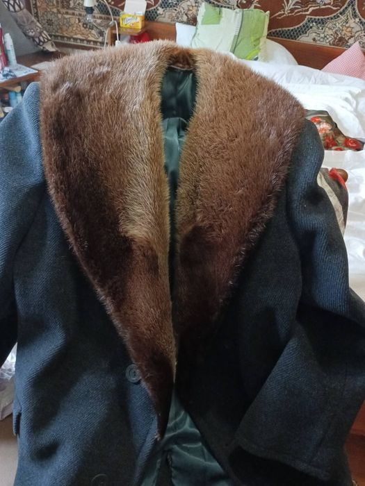 Комір хутро видри