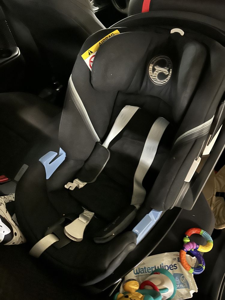 Wózek muuvo 3.0 quick XL 3w1 grafitowy fotelik cybex z bazą