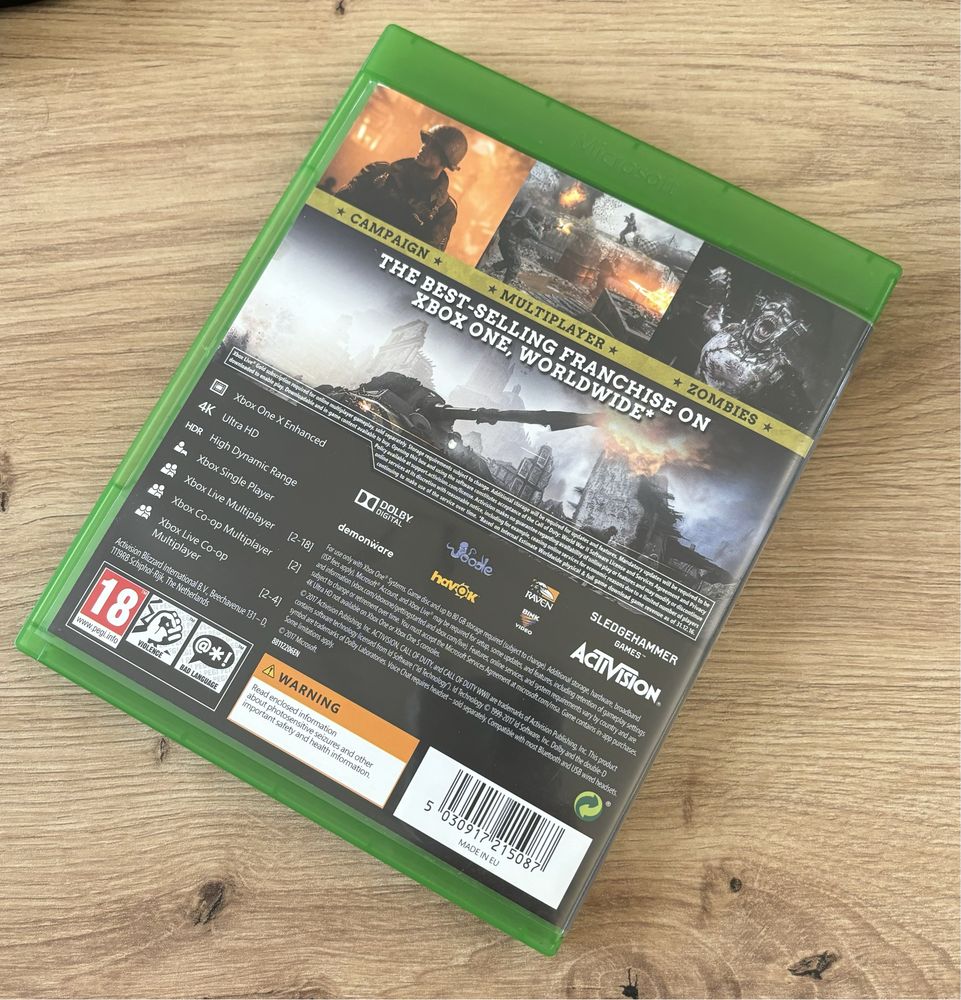 Call of Duty WW2 wersja angielska 18 lat