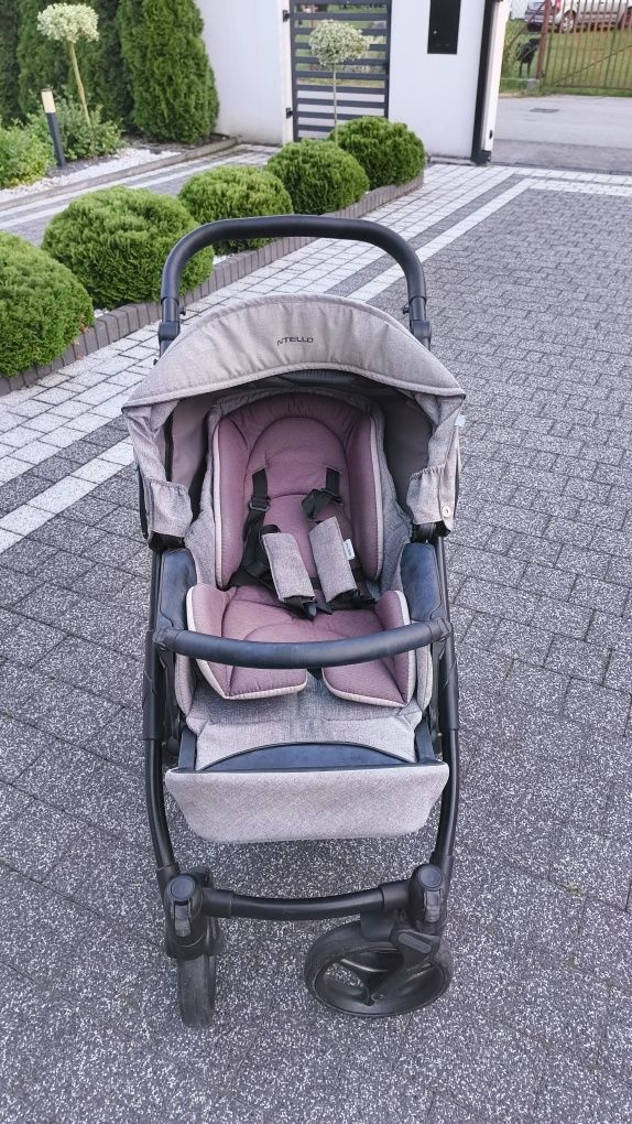 Wózek dla dziecka "NTELLO" z GONDOLĄ W ZESTAWIE