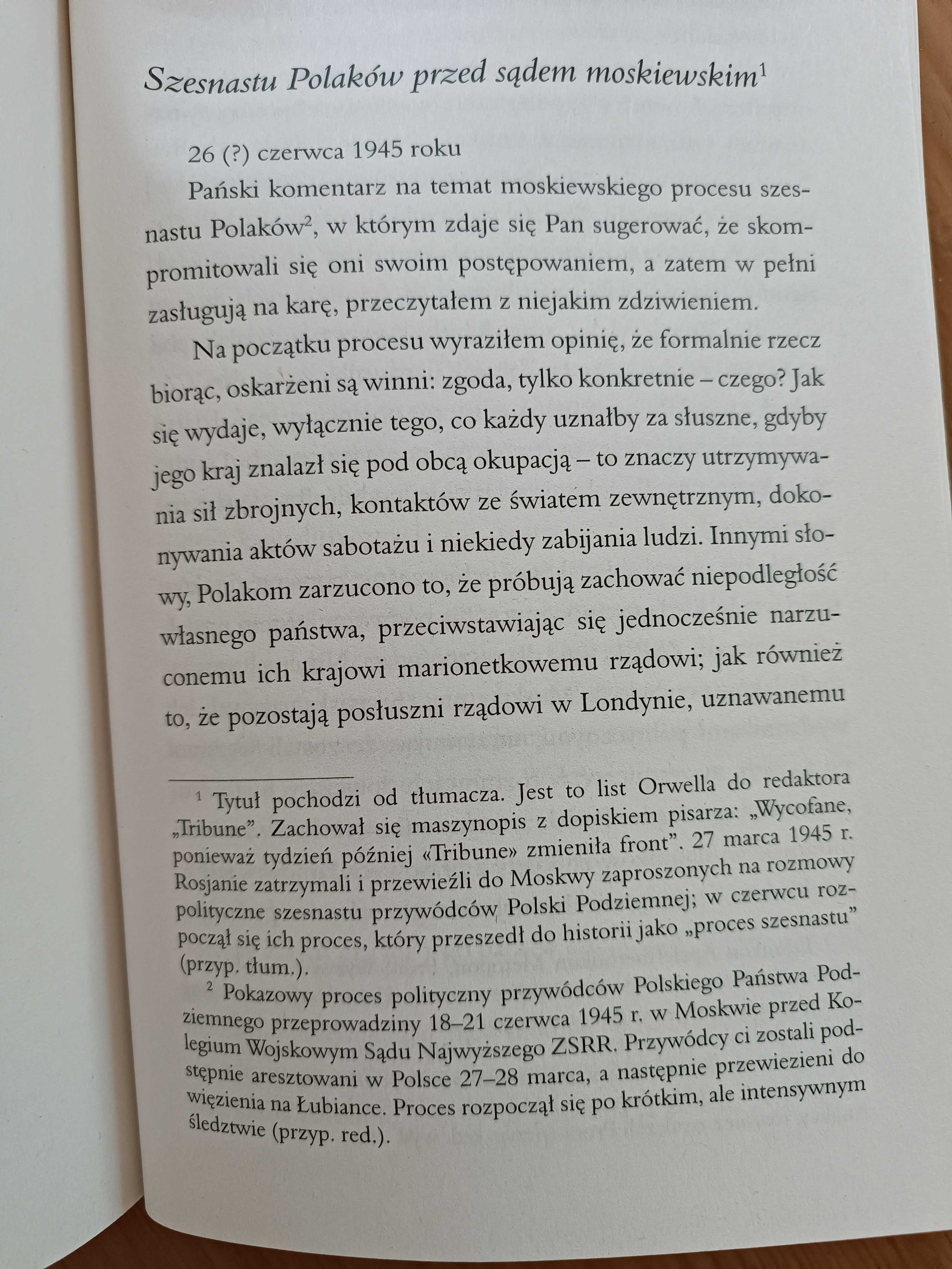Książka "Moja wojna" GEORGE ORWELL