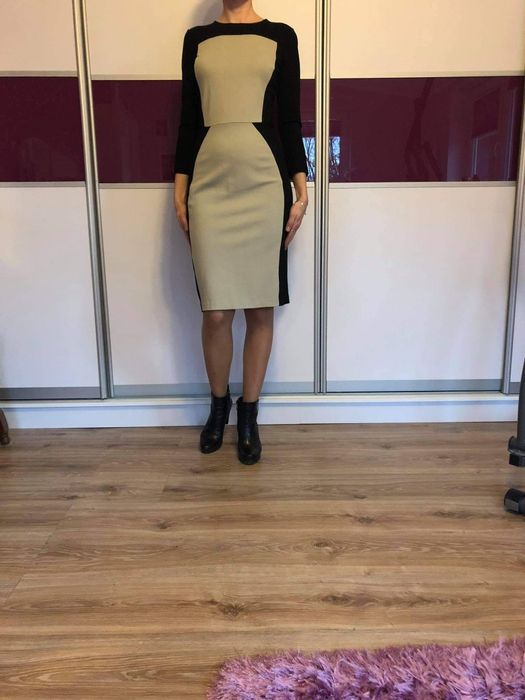 Sukienka dzianinowa DKNY