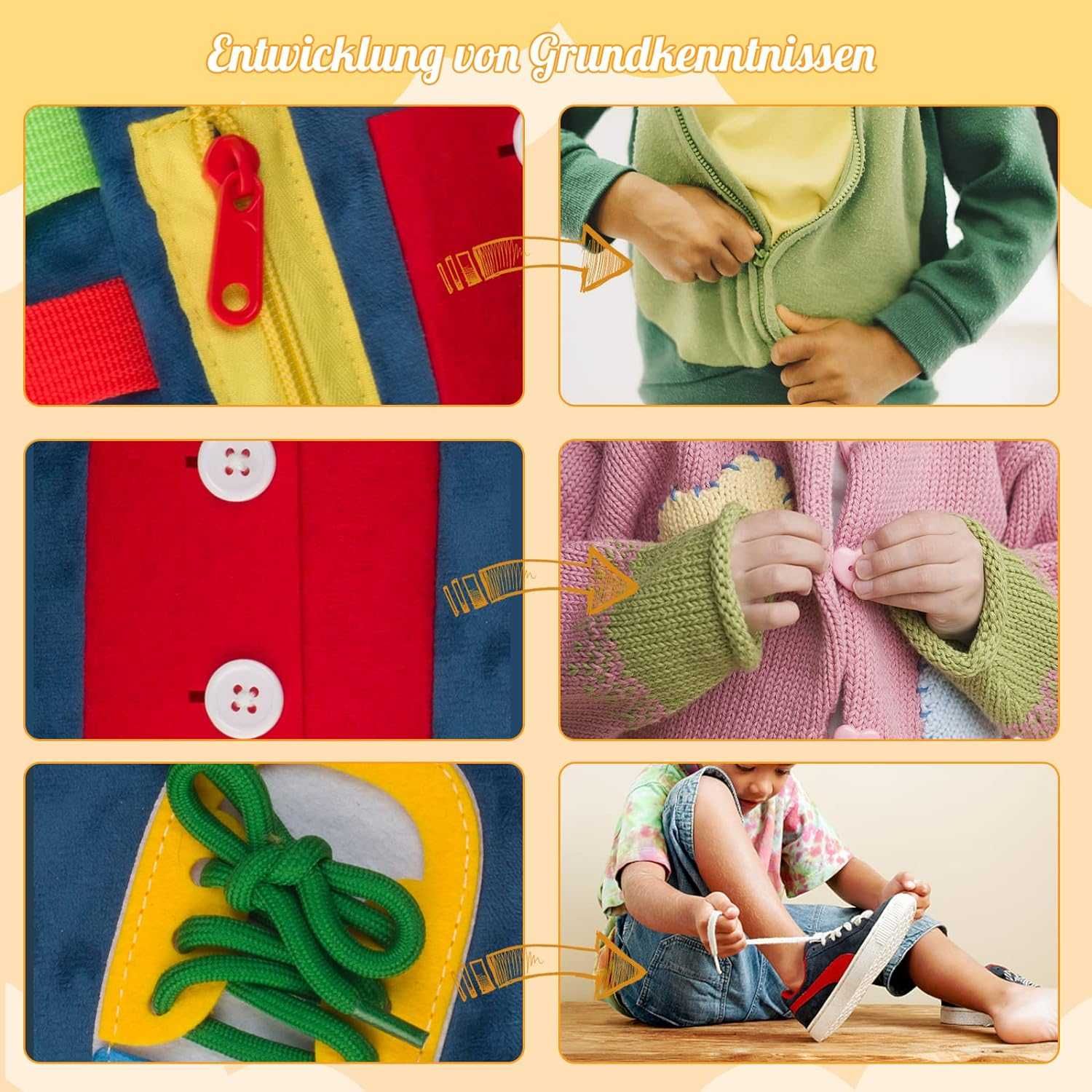 Plecak dziecięcy , zabawka sensoryczna, Busy Board Montessori, zabawka