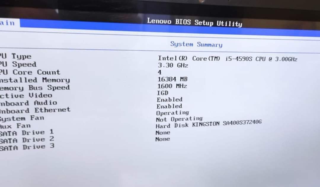 Lenowo  komputer w monitorze model S12B00