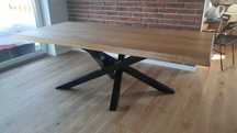 Stół dębowy Loft industrial nogi metalowe dab