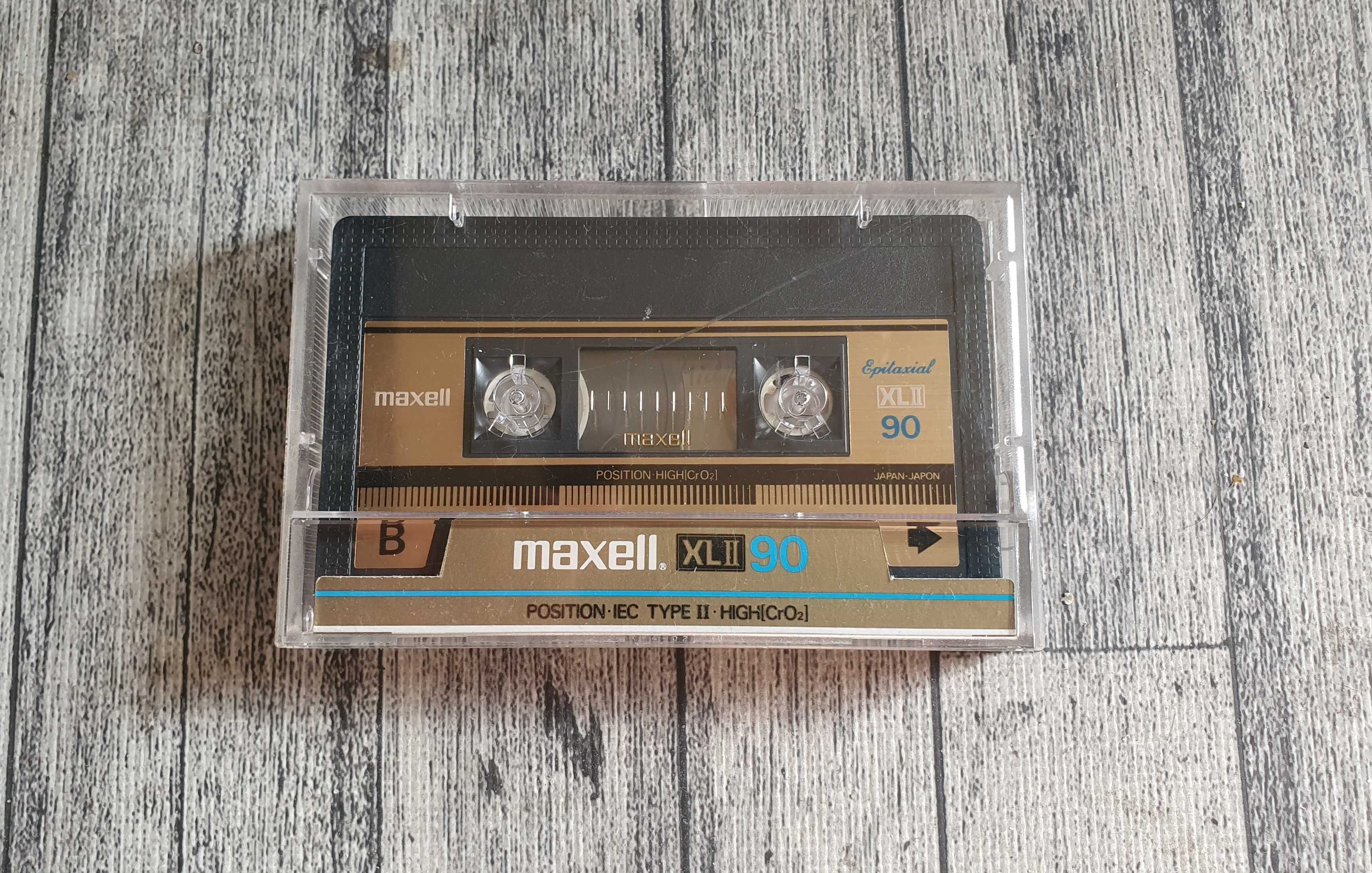 Kaseta Magnetofonowa Maxell XLII 90 Epitaxial 8 Sztuk