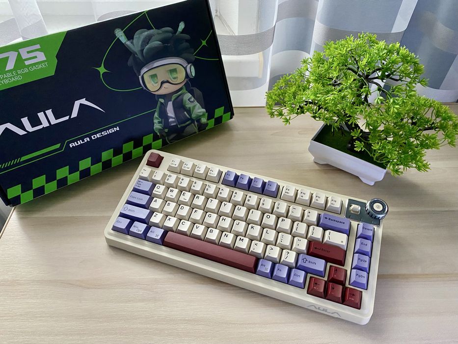 Нова бездротова механічна клавіатура Aula AU75