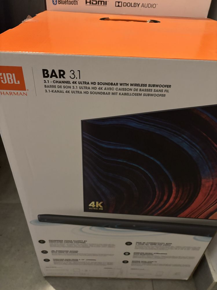 Soundbar + subwoofer JLB 3.1 (z pilotem i kablami)