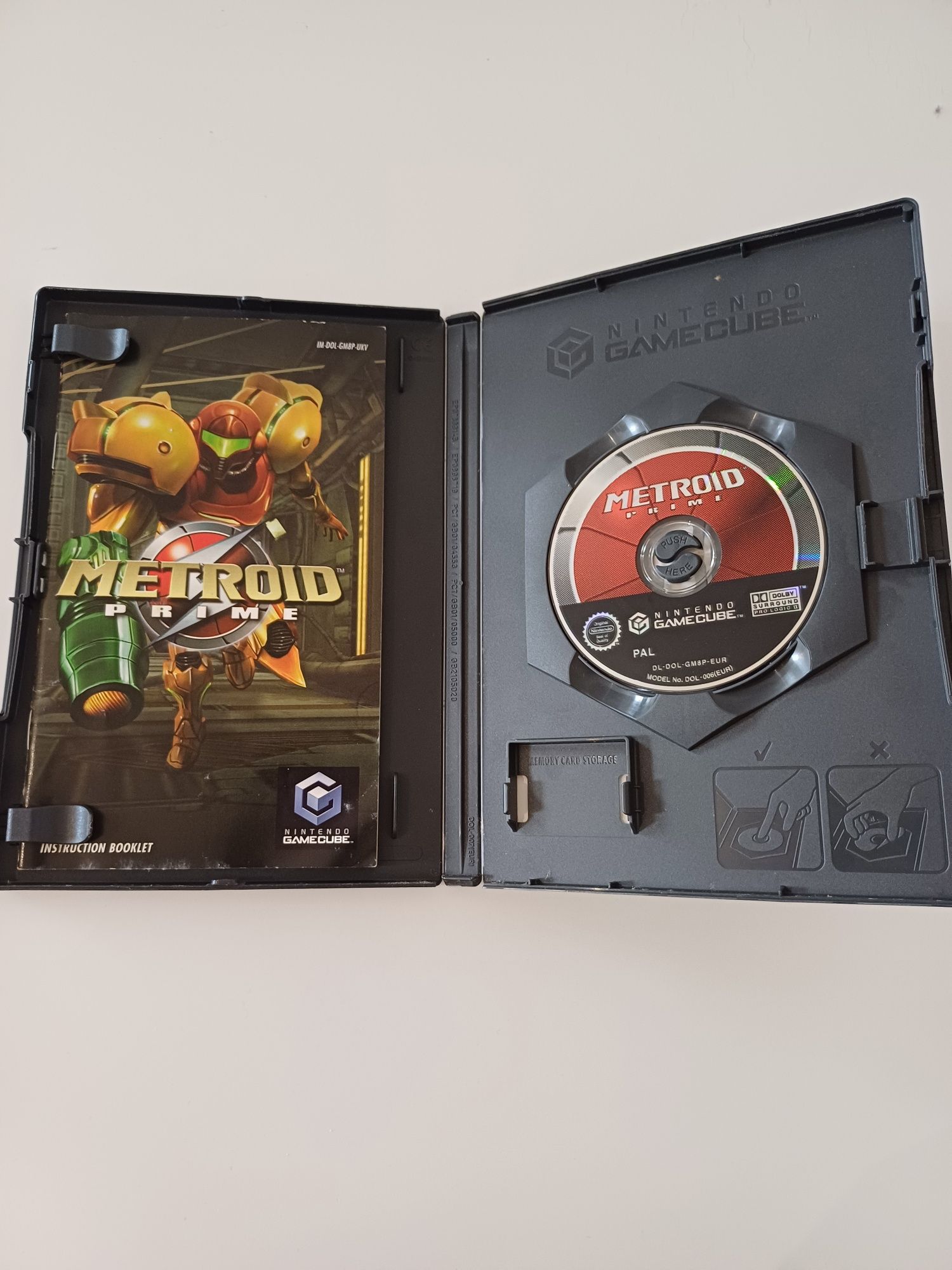 Metroid Prime Nintendo Gamecube oryginalna