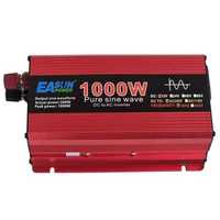 Інвертор EASUN Power чиста синусоїда , 12-220 В, 1000W