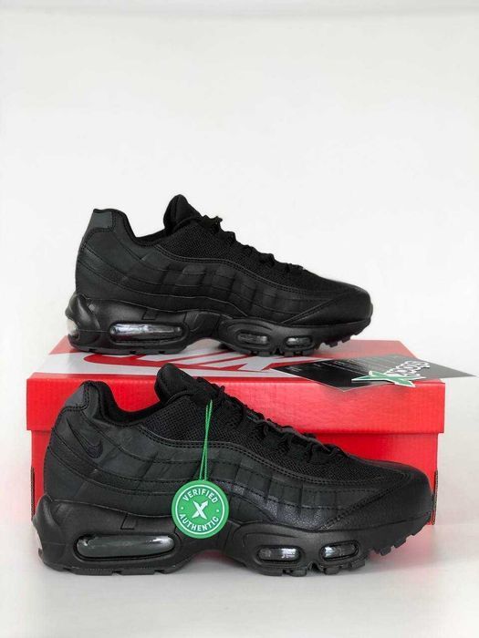 Мужские кроссовки Nike Air Max 95 black. Размеры 40-45