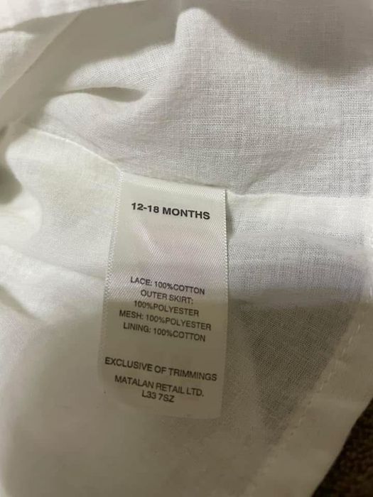 Нарядне біле плаття для дівчинки