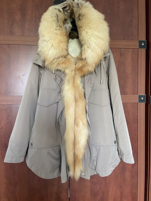 Парка с мехом лисы, р. М