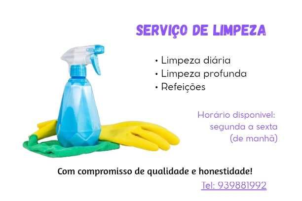 Limpeza doméstica